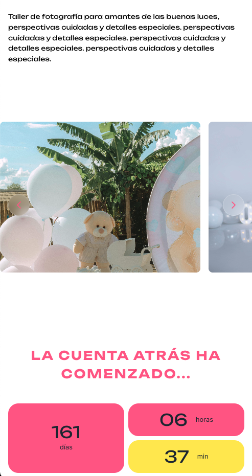 Invitación digital para Baby Shower de Laura creada con Nvite Now